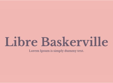 Libre Baskerville Font